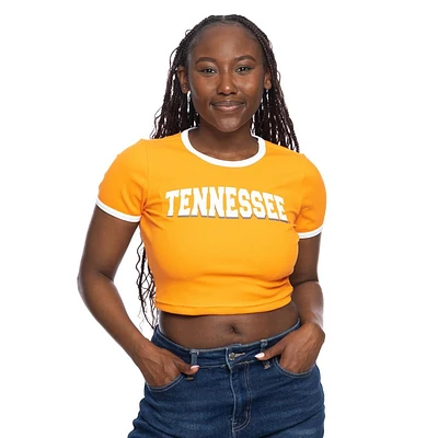 Tennessee Zoozatz Ringer Ribbed Baby Tee