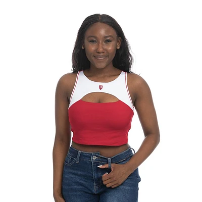 Indiana Zoozatz Peek-a-Boo Sports Bra