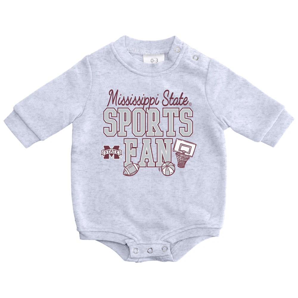 Mississippi State Zoozatz Infant Sports Fan Fleece Onesie