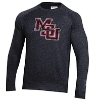 Mississippi State Champion Vault Interlock Triumph Fleece Raglan Crew