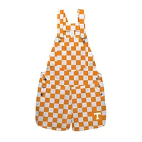 Tennessee Women's Checkerboard Overall Shorts