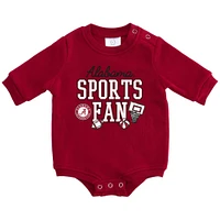 Alabama Zoozatz Infant Sports Fan Fleece Onesie