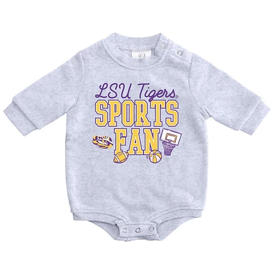 LSU Zoozatz Infant Sports Fan Fleece Onesie