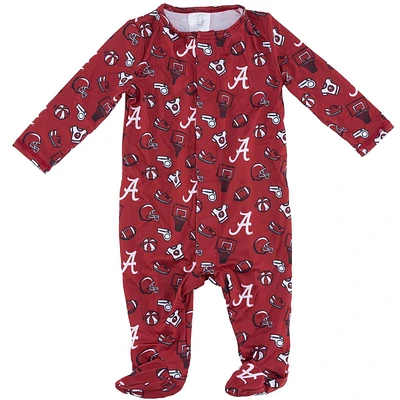 Alabama Zoozatz Infant Sports Magnetic Footie