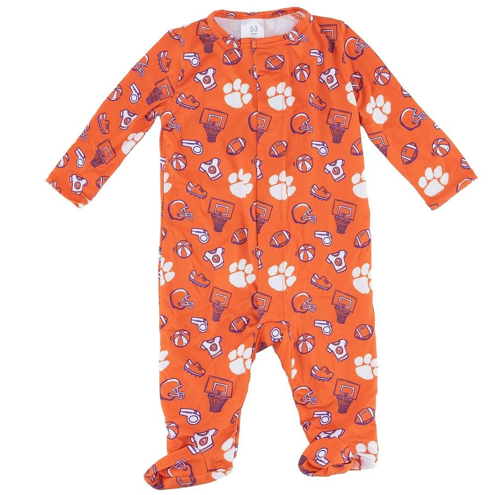 Clemson Zoozatz Infant Sports Magnetic Footie