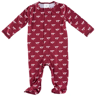 Virginia Tech Zoozatz Infant Magnetic Footie