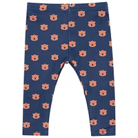 Auburn Zoozatz Infant Leggings