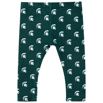 Michigan State Zoozatz Infant Leggings