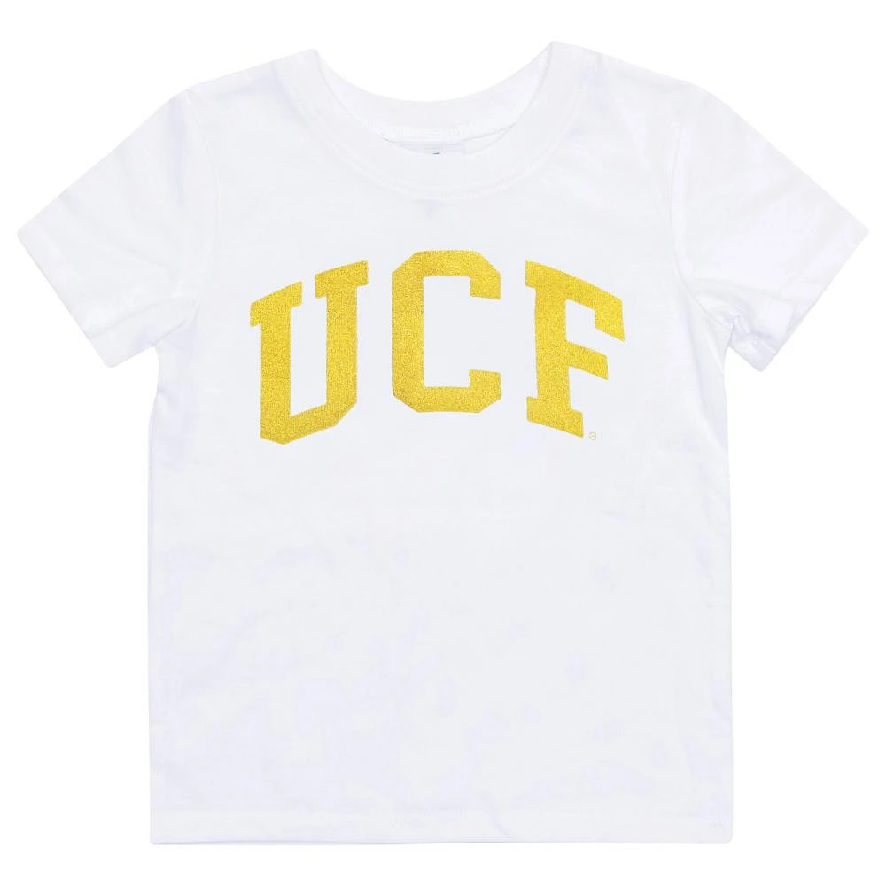 UCF Zoozatz Toddler Glitter Arch Wordmark Tee