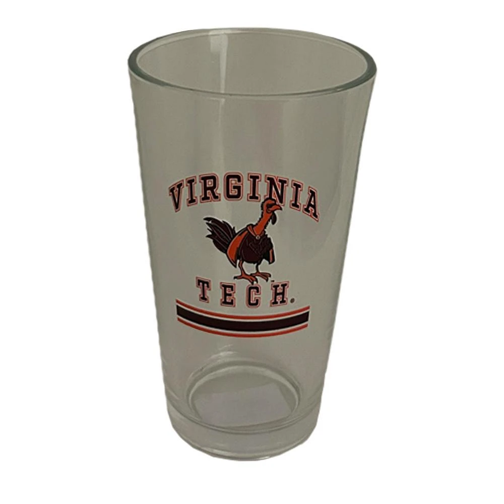 Virginia Tech Vault 16oz Multi-logo Pint Glass