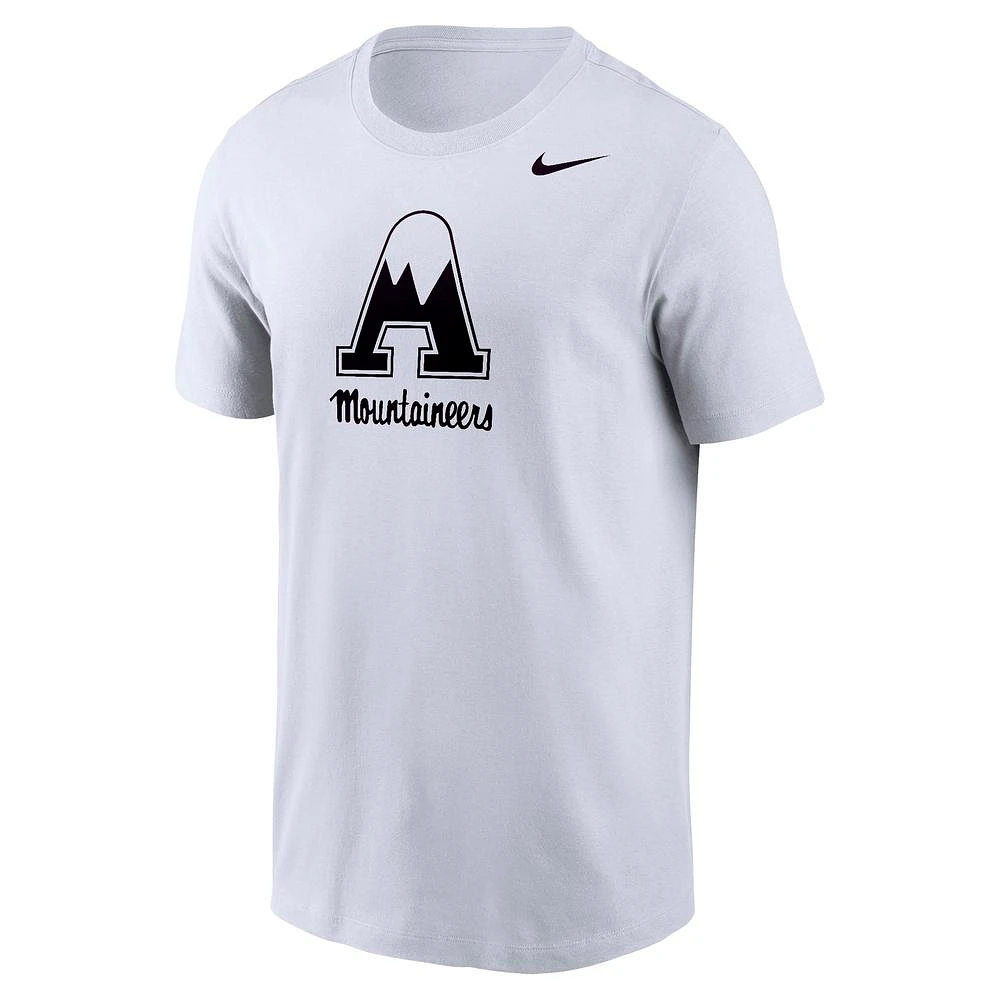 App State Nike Dri-Fit Legend White Out Tee