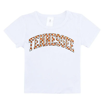 Tennessee Zoozatz YOUTH Checkerboard Arch Wordmark Tee