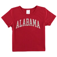 Alabama Zoozatz YOUTH Glitter Arch Wordmark Tee