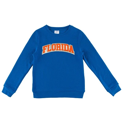 Florida Zoozatz YOUTH Glitter Arch Fleece Crew