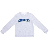 Kentucky Zoozatz YOUTH Glitter Arch Fleece Crew