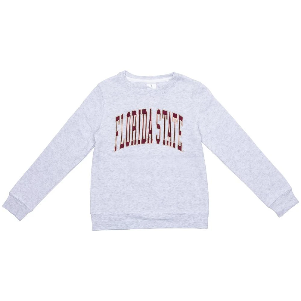 Florida State Zoozatz YOUTH Faux Suede Fleece Crew