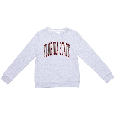 Florida State Zoozatz YOUTH Faux Suede Fleece Crew