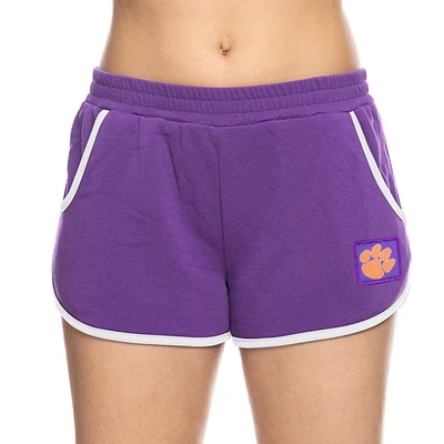 Clemson Zoozatz Fleece Embroidered Short