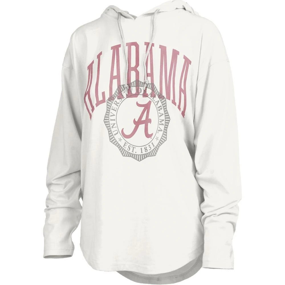 Alabama Pressbox Women's Lawrence Long Sleeve Hooded Top