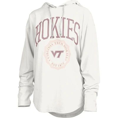 Virginia Tech Pressbox Women's Lawrence Long Sleeve Hooded Top