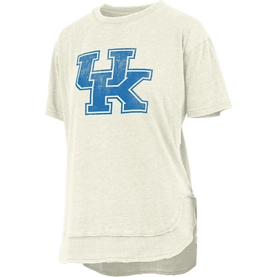 Kentucky Pressbox Women's Distressed Logo Vintage Poncho Tee