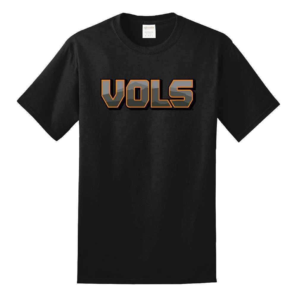 Tennessee Dark Mode Mountains Vols Tee