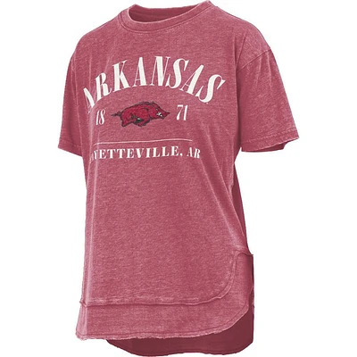 Arkansas Pressbox Women's Hangleton Vintage Poncho Tee