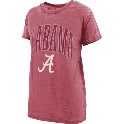 Alabama Pressbox Women's New Zealand Vintage Boyfriend Tee