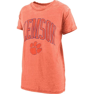 Clemson Pressbox Women's New Zealand Vintage Boyfriend Tee