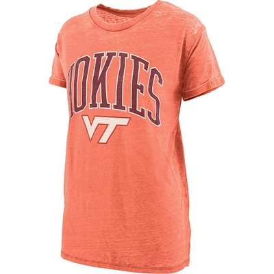 Virginia Tech Pressbox Women's New Zealand Vintage Boyfriend Tee