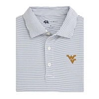 West Virginia Onward Reserve Birdie Stripe Polo