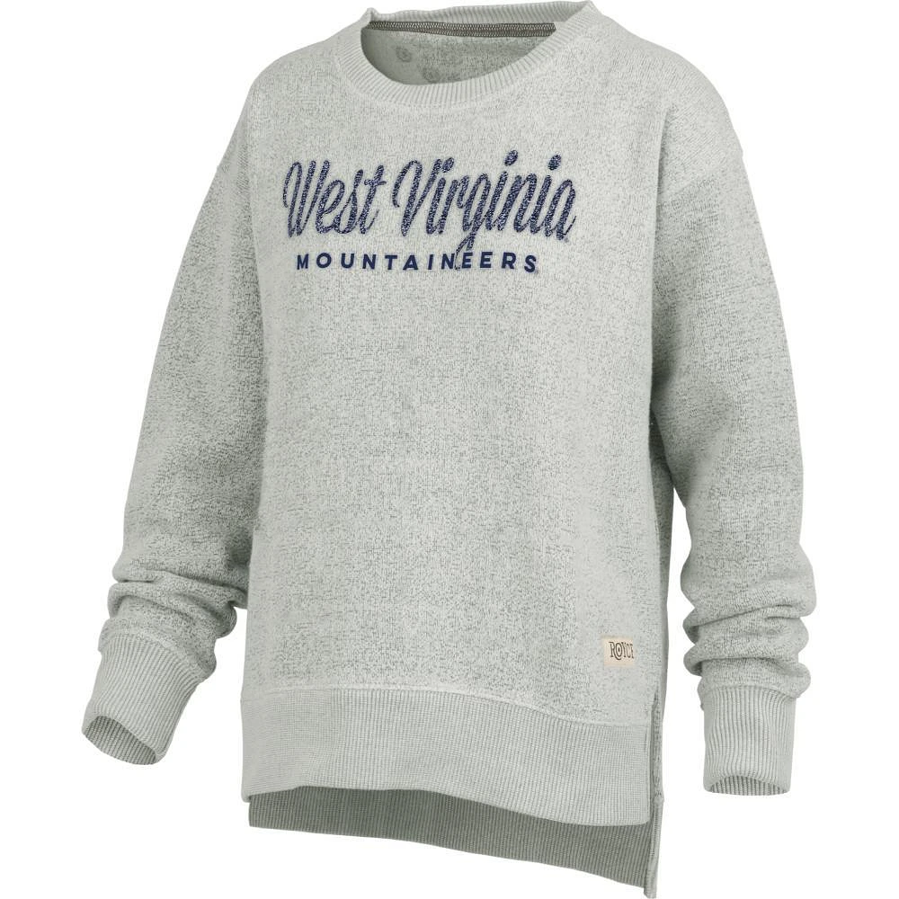 West Virginia Pressbox Women's Torrington Amore Crew Fleece