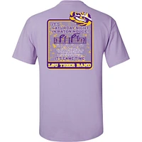 LSU Bayou Apparel Music Notes Saturday Nights Tee