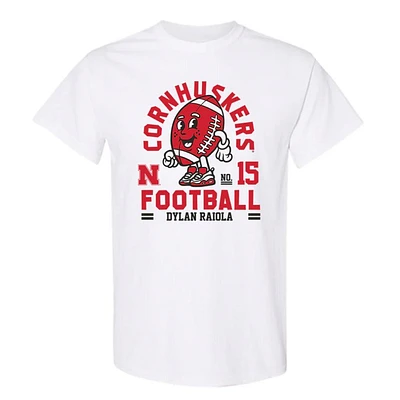 Nebraska Dylan Raiola Arch Football Tee