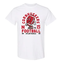 Nebraska Dylan Raiola YOUTH Arch Football Tee