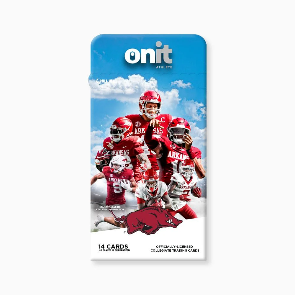 Arkansas NIL Football Team Trading Cards