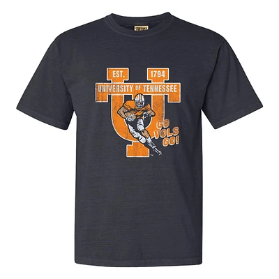 Tennessee Go Vols Running Player Comfort Colors Tee