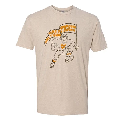 Tennessee Vault Fight Vols Football Player Tee