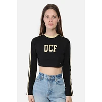 UCF Hype And Vice Super Crop Long Sleeve Top