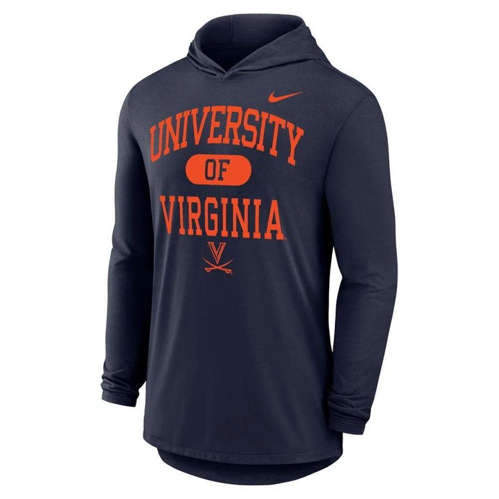 Virginia Nike Dri-Fit Hoodie Tee