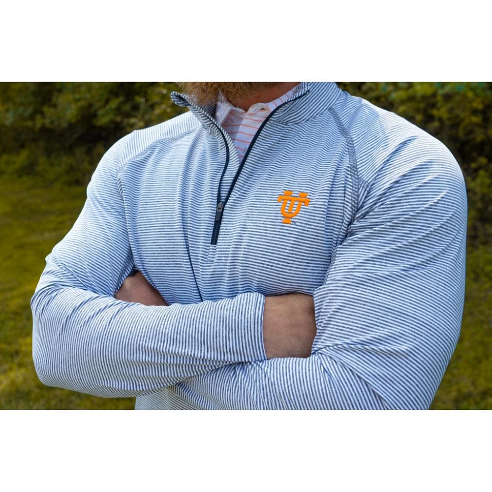 Tennessee Volunteer Traditions UT Heather Stripe Pullover