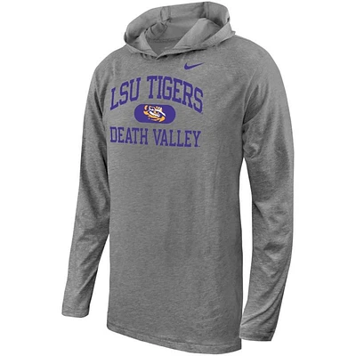 LSU Nike YOUTH Cotton Hoodie Tee