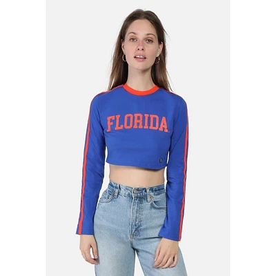 Florida Hype And Vice Super Crop Long Sleeve Top