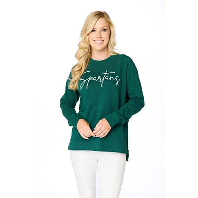 Michigan State Stewart Simmons The Embroidered Sweatshirt