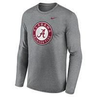 Alabama Nike Legend Alt Logo Long Sleeve Tee