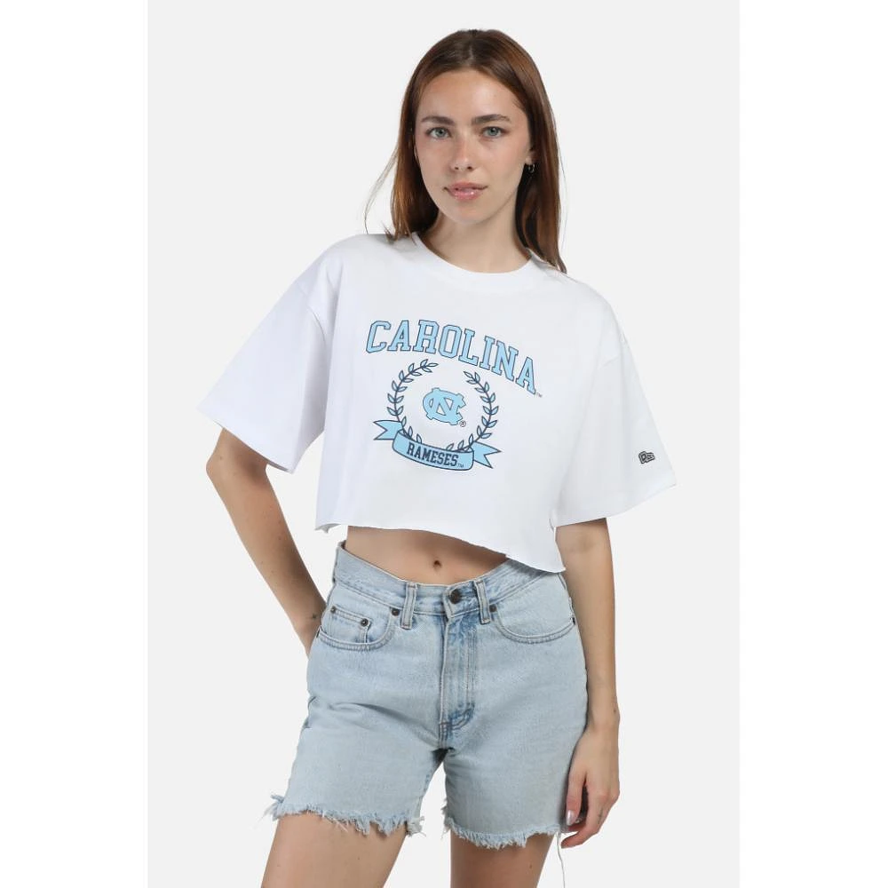 North Carolina Hype And Vice Giant Logo Track Top Cropped Tee