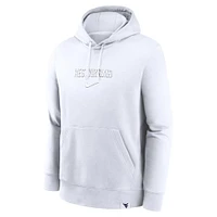 West Virginia Nike Statement French Terry Club Hoodie