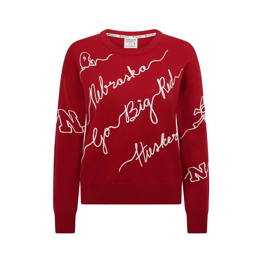 Nebraska KadyLuxe Love Letter Sweater