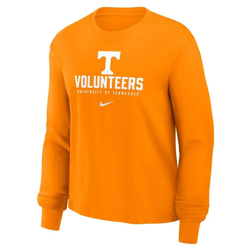 Tennessee Nike Women's Cotton Boxy Long Sleeve Tee