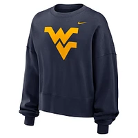 West Virginia Nike Women's Essential Fleece Crew